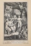 Jan Punt (1711-1779) - [Antique title page, 1749] Vaderlandsche historie / Allegorie op het schrijven van geschiedenis, published 1749, 1 p.