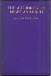 Arnold Van Couthen Piccardt Huizinga - The Authority of Might and Right