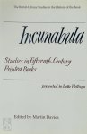 Martin Davies - Incunabula Studies in Fifteenth-Century Printed Books