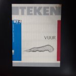 redactie - TEKEN kultureel tijdschrift  VUUR 1987 no4