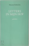 Maarten Embrechts 203618 - Letters in mijn hof