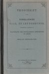 Maatschappij der Nederlandsche Letterkunde te Leiden., Maatschappij der Nederlandse Letterkunde te Leiden. - Tijdschrift voor Nederlandsche taal- en letterkunde