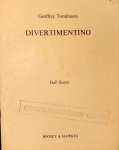 Tomlinson, Geoffrey: - Divertimentino for string orchestra Tomlinson, Geoffrey: - Divertimentino for string orchestra