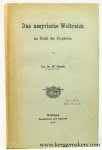 Staerk, W. - Das assyrische Weltreich inn Urteil der Propheten. Staerk, W. - Das assyrische Weltreich inn Urteil der Propheten.