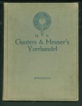Guters & Meuser's IJzerhandel - N.V. Gunters & Meuser's Yzerhandel .  ( Sales catalog of locks and hinges )