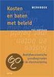 P.J.L Verstegen - Kosten en baten met beleid werkb