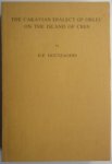 Houtzagers, H P - The Cakavian dialect of Orlec on the island of Cres