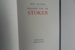 Kusters, Wiel. - Ballade van de Stoker. [ Genummerd ex. 36 / 75 ].