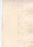  - Aantekeningen in handschrift aan het Departement van Ontvangsten 1824-1831 (?)