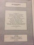 Sotheby's - Sotheby's, 5 boeken,clocks,English silver,furniture