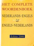 Diversen - Het complete woordenboek Nederlands- Engels & E-N
