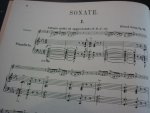 Grieg; Edvard (1843-1907) - Sonate Opus 45; c moll - fur Klavier und Violine