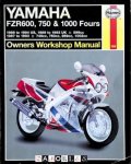 Alan Ahlstrand, John H. Haynes - Yamaha FZR600, 750 & 1000 Fours. Owners Workshop Manual