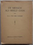 Zanden L van der - De mensch als beeld Gods Met krantenknipsels