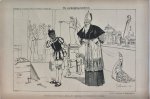 Braakensiek, Johan (1858-1940) - [Original lithograph/lithografie by Johan Braakensiek] De werkstaking-epidemie, 2 December 1894, 1 pp.