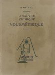 Mathieu Henri - Manual d'analyse chimique volumétrique