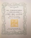 Max Elskamp 11716 - Les Commentaires et l'Ideographie du Jeu de Loto dans les Flandres Suivis d'un Glossaire
