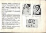 Ebeling, Hans. - Doris Day. Triomf der populaire charme. Een verhaal van onze tijd. Album compleet met alle 64 ingeplakte z/w foto's [gesigneerd door Doris Day]