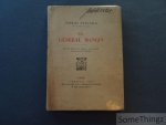 Gabriel Hanotaux. - Le Général Mangin. Avec un portrait en couleurs par J.-F. Boucher, un fac-simile et une carte de l'Afrique.