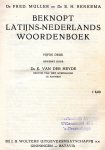 Muller, Dr Fred. en Dr E.H. Renkema - Beknopt Latijns-Nederlands Woordenboek