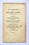 Bewerkt door Eekhoff, W. - [Friesland, 1868] Geschied- en letterkundige nalatenschap van Simon Abbes Gabbema, historieschrijver van Friesland. Naamlijst van de door hem bijeengebragte handschriften, historische stukken, brieven enz. In bezit van Heeren voogden van het o...
