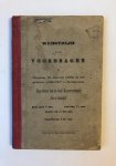  - HOOGEVEEN, VOORDRACHTSKUNST Wedstrijd in het voordragen op 19 januari 1909 in het gebouw Irene te Hoogeveen. Uitgeschreven door de Geref. Reciteervereeniging “Nut en Genoegen”. Gedrukt boekje, 8º, 72 p. met programma en teksten.