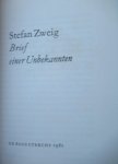 Zweig, Stefan - Brief einer Unbekannten