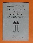 Boekfolder - De zieledans van Henriette Ronald Holst