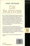 Grisham, John .. Vertaald door Martin Jansen in de Wal en Jan Smit. - De Partner
