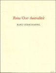 Verschaffel, Bart - Rome / Over theatraliteit