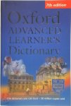 Albert Sydney Hornby 214979, Sally Wehmeier 85930, Michael Ashby 85931 - Oxford advanced learner's dictionary of current English