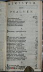 Camphuysen, (Camphuyzen,) Dirck Rafaelsz - D.R. Kamphuyzens Stichtelyke rymen, om te lezen of te zingen in IV. deelen. : Met veele wyzen op nieuws vermeerdert Waarbij: Uytbreyding over de Psalmen des Propheten Davids / na de fransche dicht-mate van C. Marot en T. de Beze ; door Diderik...