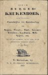 N N - Nieuw  burger - keukenboek behelzende voorschriften tot gereedmaking van soepen, vleesch, visch, groenten, gebakken, konfituren, melk-spijzen,