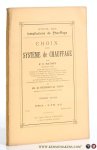 Mathot,R. E. / Ch. de Herbais de Thun. - Choix d'un système de chauffage. Première édition. No 6 Janvier 1912.