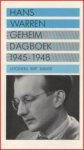 Warren, Hans - Geheim dagboek 1945 - 1948