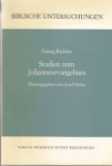 Richter, Georg - Studien zum Johannesevangelium