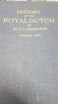 Gerretson, Dr. F.C. - History of the Royal Dutch. 4 volumes compleet