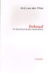 arij van vliet, - inhoud of zelfklevende gedichten