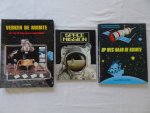 Diverse auteurs. - Space Mission/ Verken de ruimte. Het pop-up boek van de ruimtevaart/ Op weg naar de ruimte. 3 titels.