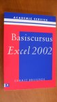 Bruijnes, Gerrit - Basiscursus Excel 2002