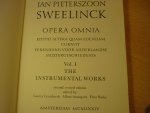 Sweelinck;Jan Pieterszoon - Opera Omnia; Vol. I;  The Instrumental Works (second revised edition edited by G. Leonhardt; A. Annegarn; F. Noske)