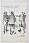 Braakensiek, Johan (1858-1940) - [Original lithograph/lithografie by Johan Braakensiek] In de Duitsche politieke kinderkamer, 15 Juni 1902, 1 pp.