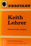 LEHRER, K., BOGDAN, R.J., (ED.) - Keith Lehrer.