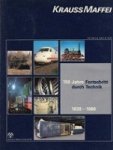 Author Unknown - Krauss Maffei 150 Jahre Fortschritt durch Technik 1838-1988