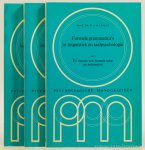 LEVELT, W.J.M. - Formele grammatica's in linguïstiek en taalpsychologie. 3 delen.