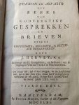 Hervey J. - Theron en Aspasio of reeks van Godvrugtige gesprekken en brieven, over de gewigtigste, noodigste, en nuttigste onderwerpen. Complete zeer fraaie set van 4 delen.