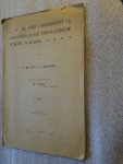 Buter, P. / Koomen, J. - De Vrije Universiteit te Amsterdam en de Theologische School te Kampen