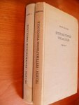 Tillich Paul - Systematische Theologie Band I + Band II + extra brochure "Zum gedenken " an Paul Tillich