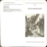 Borsje, Toot Tekening Omslag met ANWB Service Advies en Verkoop en S. Brugmans  Tekeningen - Zuid-Engeland .. ANWB reisgidsen voor het buitenland nr. 44
