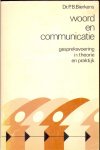 Bierkens, P.B. - Woord en communicatie
